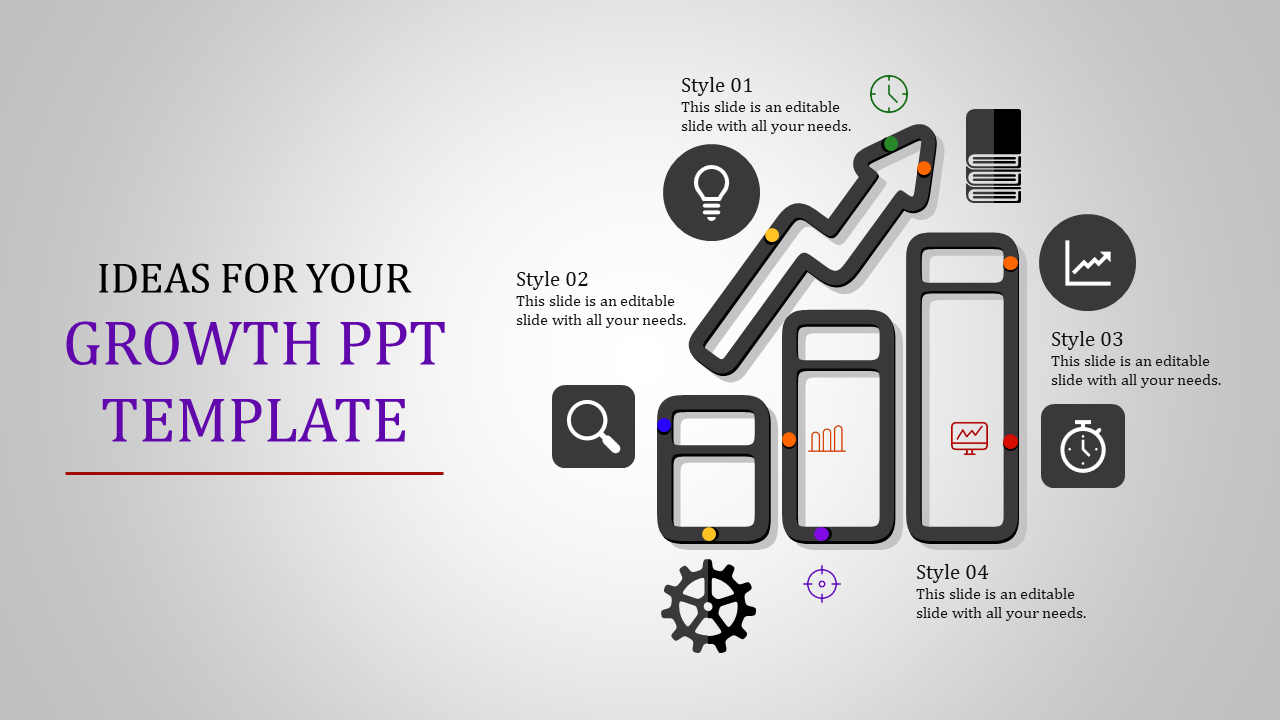 Best Growth PPT Template and Google Slides Themes